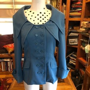 *B2G1* GORGEOUS CAPE JACKET BY ALLURA SZ 6